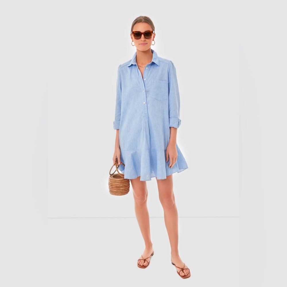 Chambray Callahan Shirt Dress